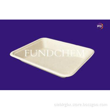 Restaurant Corn Starch Bio Degradable Tray , 196mm147mm27mm